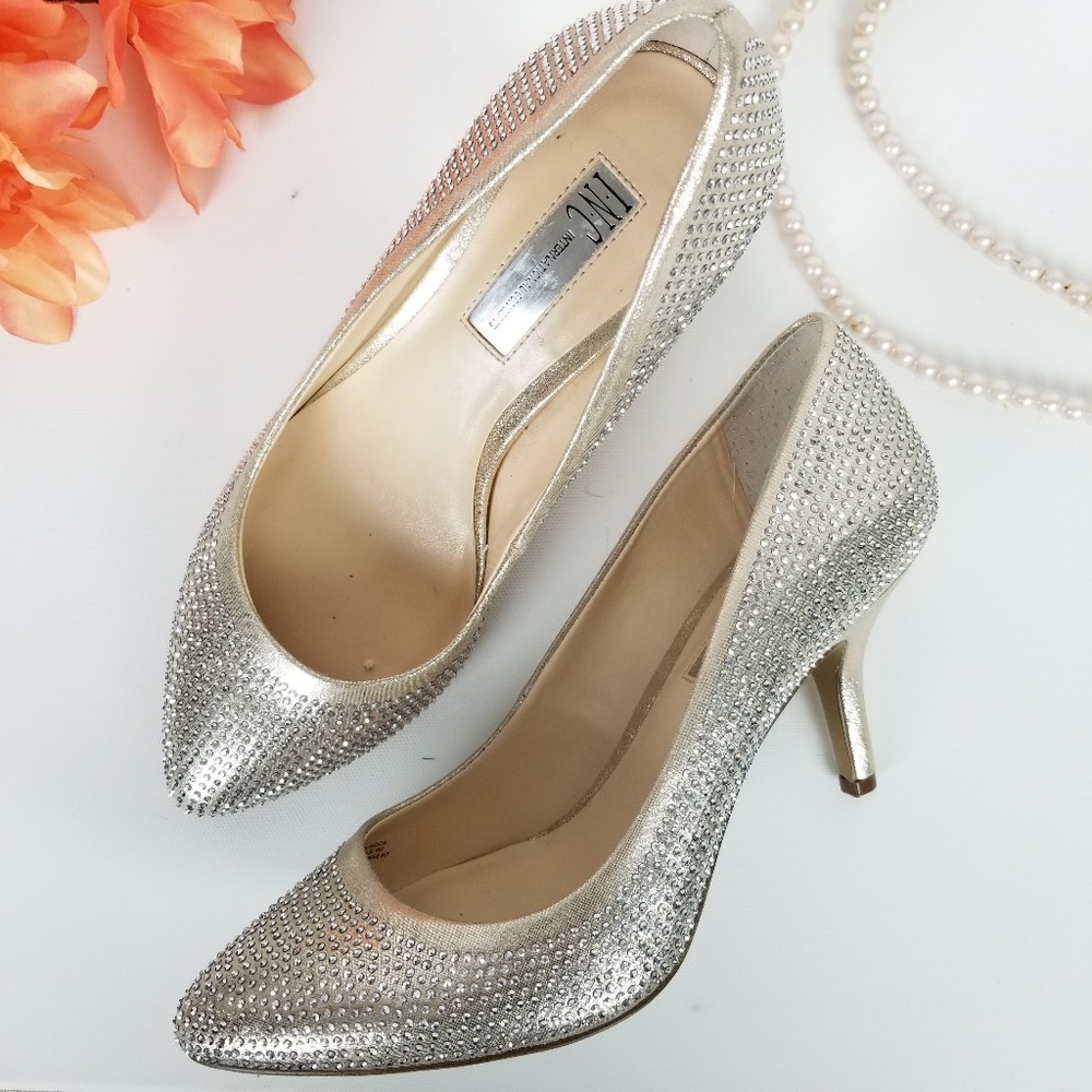 INC International Concepts Rhinestone Heels